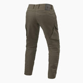Jeans Cargo 2 TF, un pantalone cargo con costruzione CE Classe A. Colore Tarmac. Di REV'IT!.